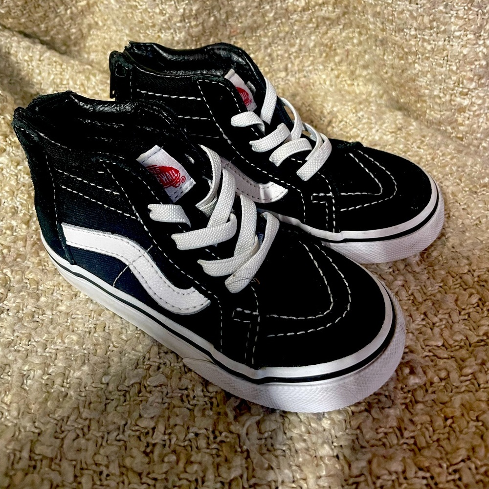 Vans toddler boy size 8